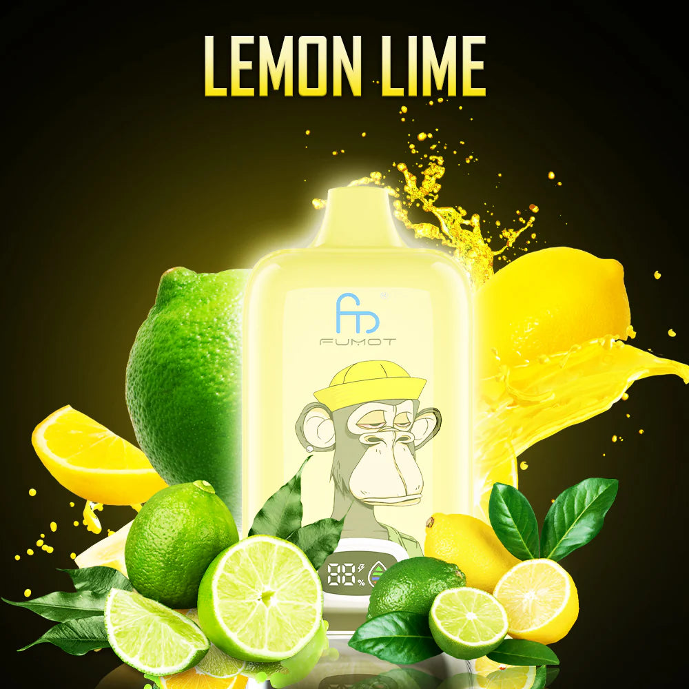 FUMOT 12000 Züge Lemon Lime