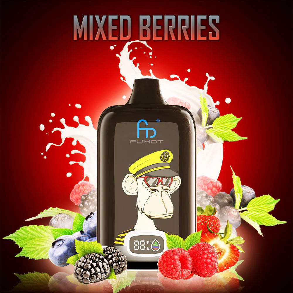 FUMOT 12000 Züge Mixed Berries