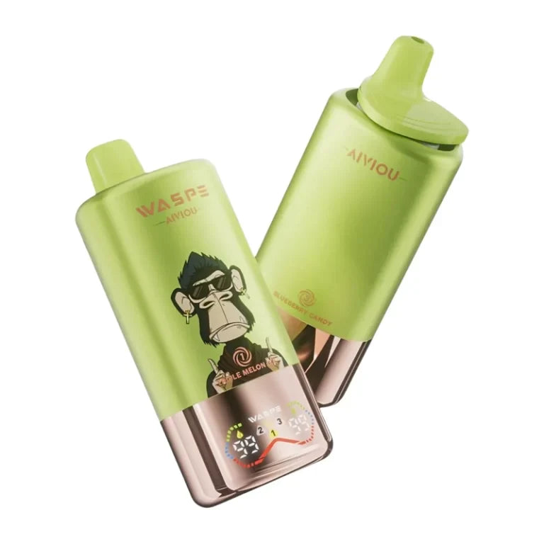 WASPE AIVIOU 60000 ZÜGE - Triple Melon Ice & Rainbow Candy & Blueberry Candy
