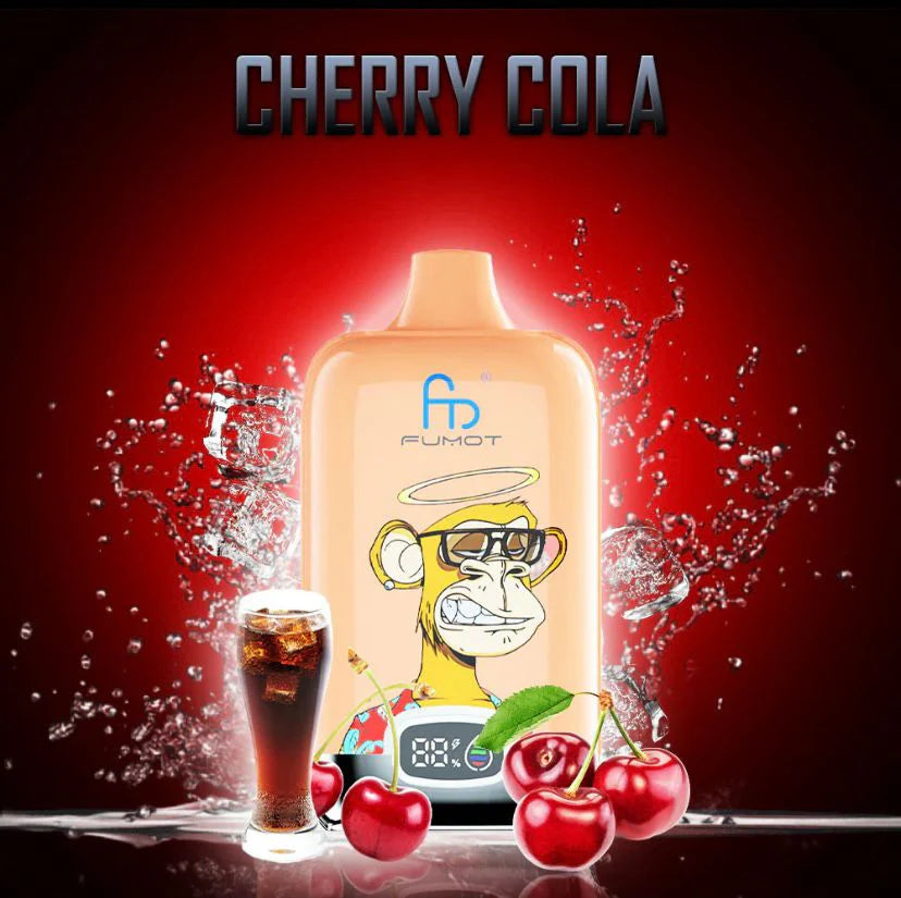 FUMOT 12000 Züge Cherry Cola