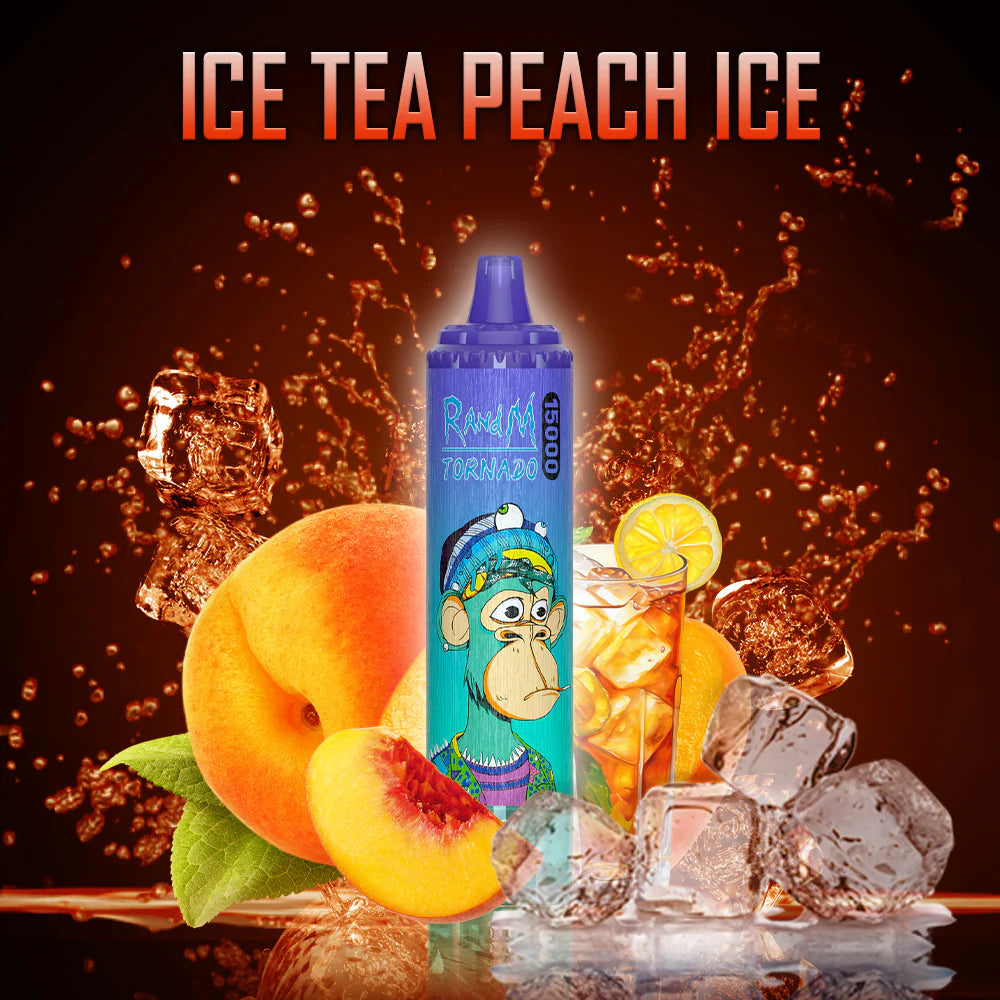 FUMOT TORNADO 15000 ZÜGE - Ice Tea Peach Ice