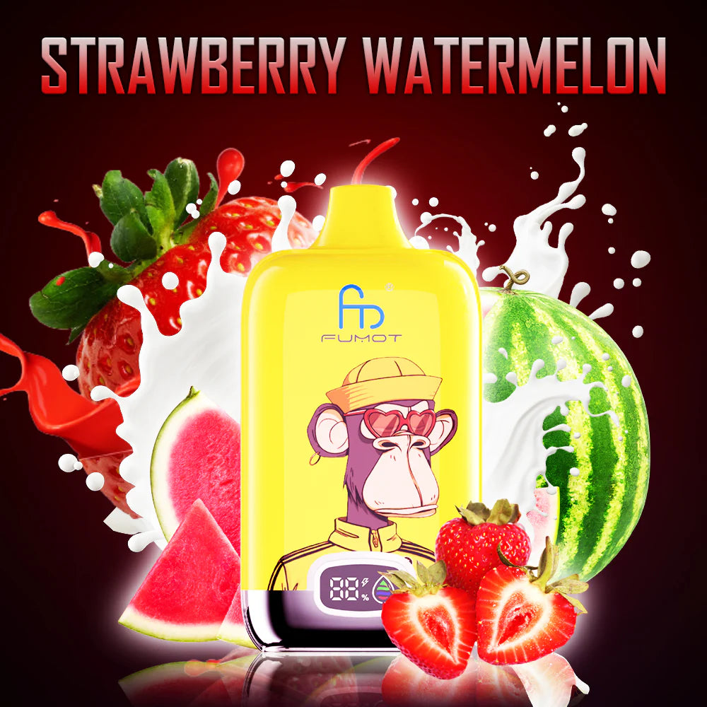 FUMOT 12000 Züge Strawberry Watermelon