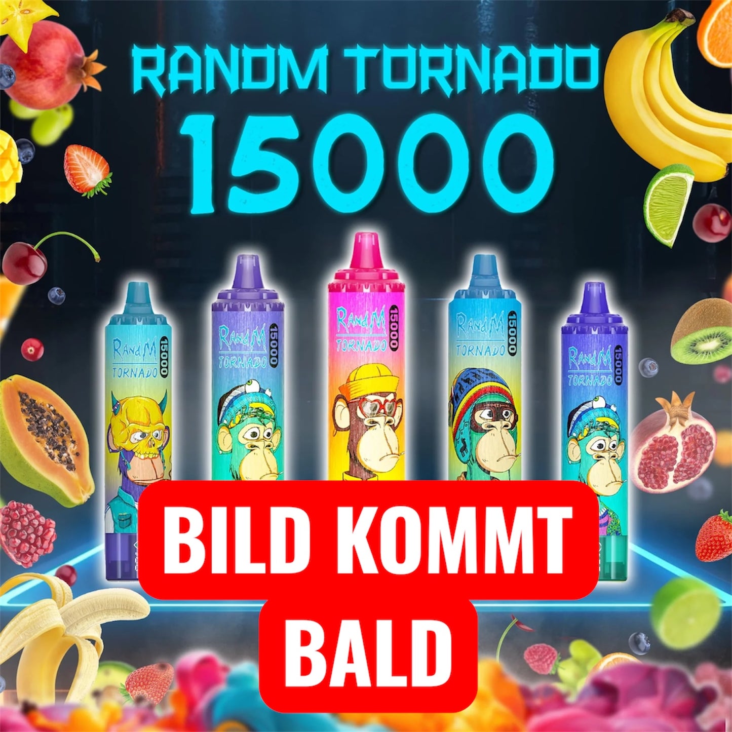 FUMOT TORNADO 15000 ZÜGE - Green Grape Melon