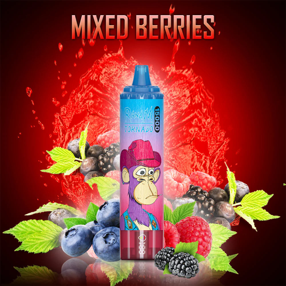 FUMOT TORNADO 15000 ZÜGE - Mixed Berries