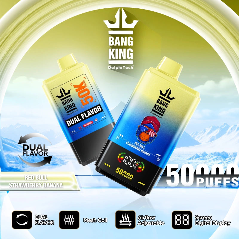 BANG KING 50000 ZÜGE - Red Bull & Strawberry Banana