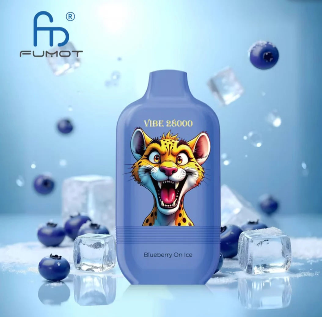 FUMOT VIBE 28000 ZÜGE - Blueberry On Ice
