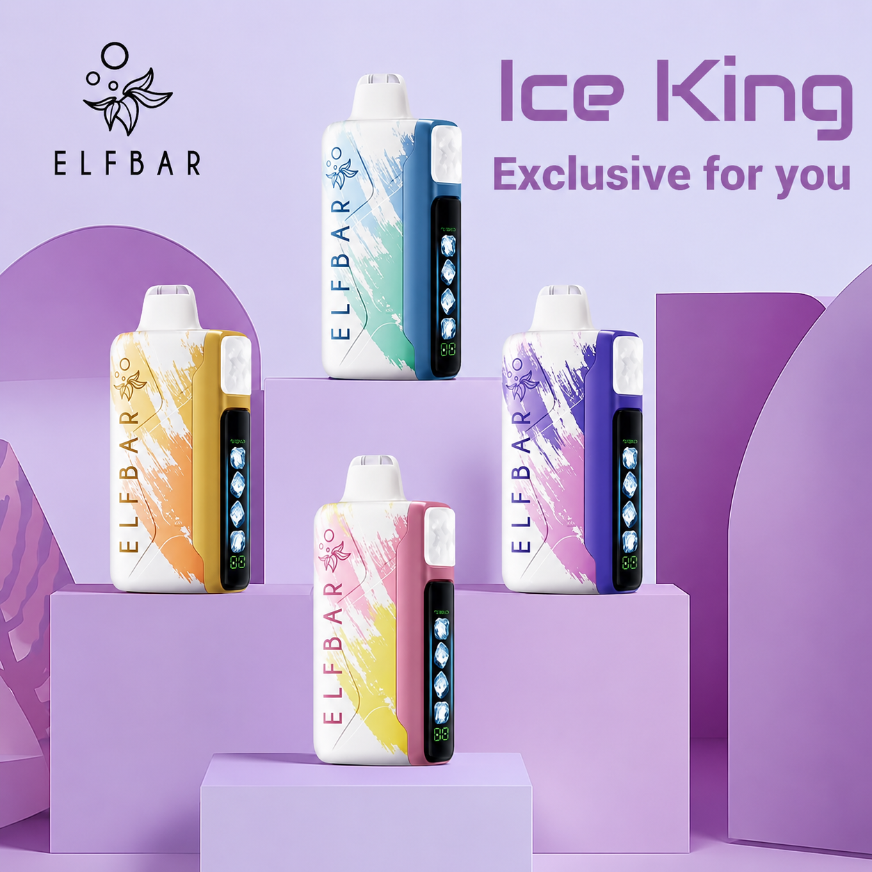 ELF BAR ICE KING 30000 ZÜGE (5% NIKOTIN)
