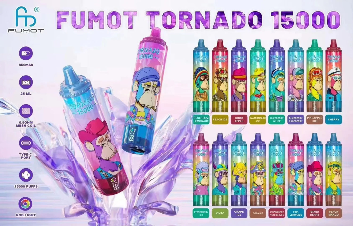 FUMOT TORNADO 15000 ZÜGE