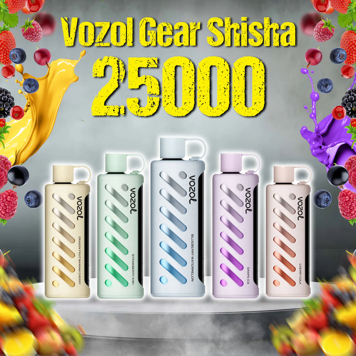 VOZOL GEAR SHISHA 25000 ZÜGE