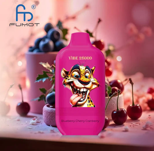 FUMOT VIBE 28000 ZÜGE - Blueberry Cherry Cranberry