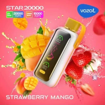 VOZOL STAR 20000 ZÜGE - Strawberry Mango
