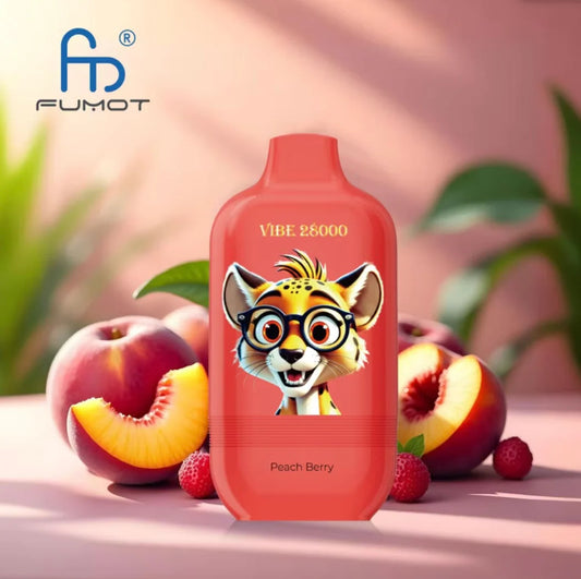 FUMOT VIBE 28000 ZÜGE - Peach Berry