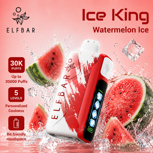 ELF BAR ICE KING 30000 ZÜGE - Watermelon Ice