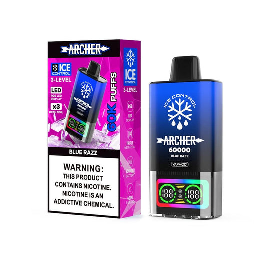 ARCHER 60000 ZÜGE - Blue Razz