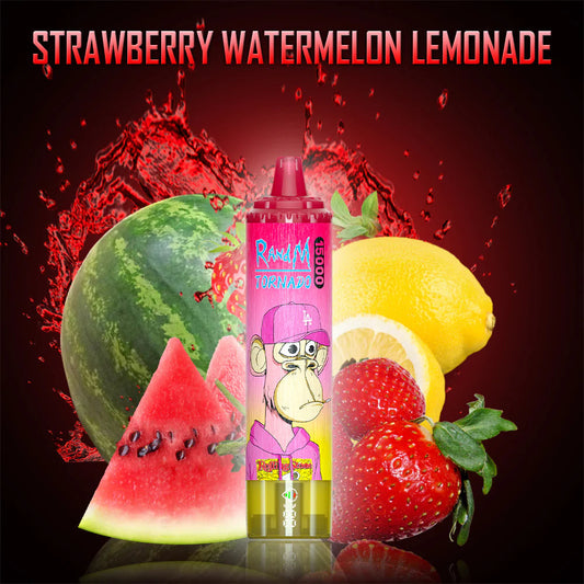 FUMOT TORNADO 15000 ZÜGE - Strawberry Watermelon Lemonade