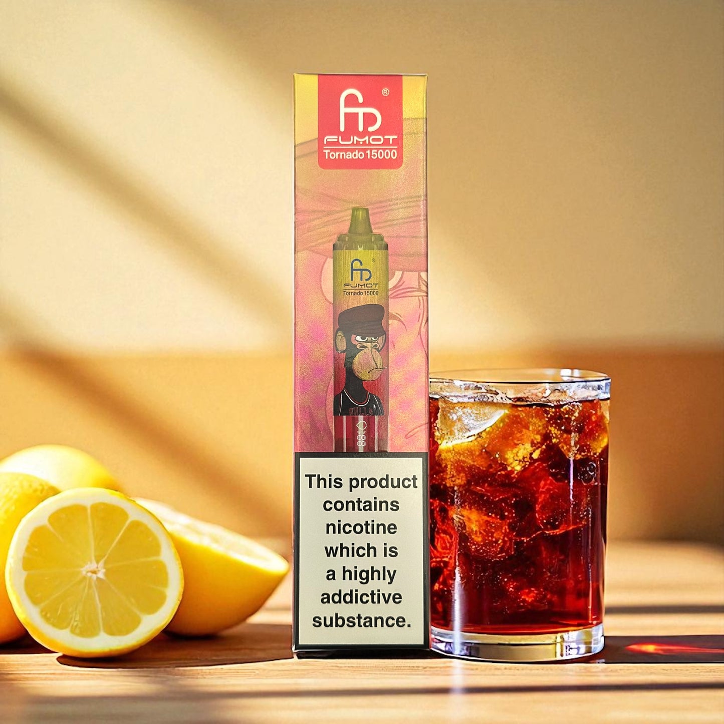 FUMOT TORNADO 15000 ZÜGE - Cola Lemon