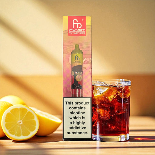 FUMOT TORNADO 15000 ZÜGE - Cola Lemon