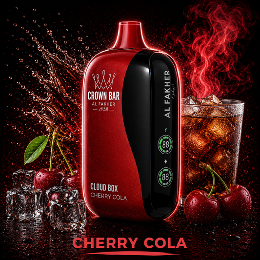 Al Fakher Vape Cloud Box 12000 Puffs - Cherry Cola