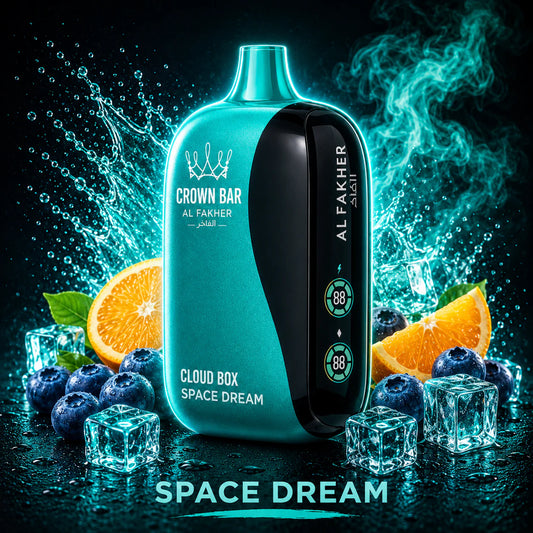Al Fakher Vape Cloud Box 12000 Puffs - Space Dream