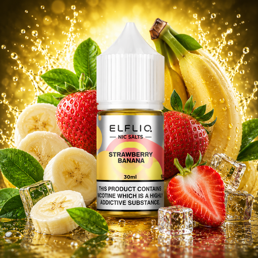 ELFLIQ 30ML 50ML - Strawberry Banana
