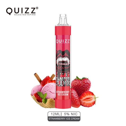 QUIZZ 4000 Puffs Strawberry Ice Cream