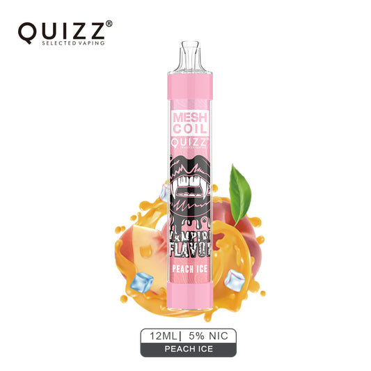 QUIZZ 4000 Puffs Peach Ice