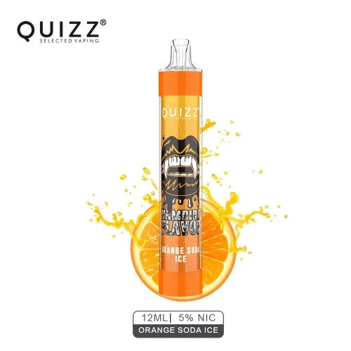 QUIZZ 4000 Puffs Orange Soda Ice