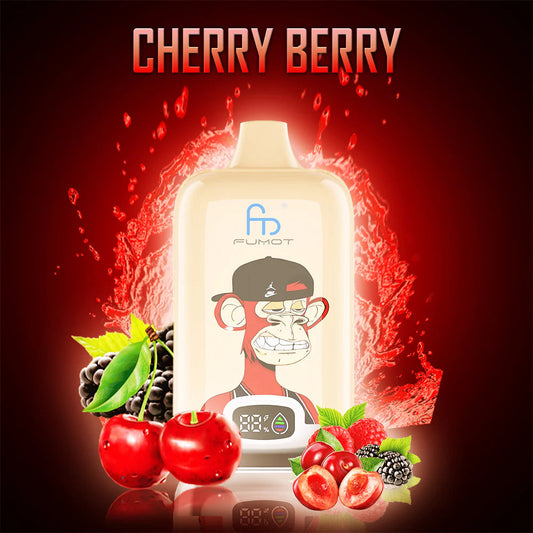 FUMOT 12000 Züge Cherry Berry
