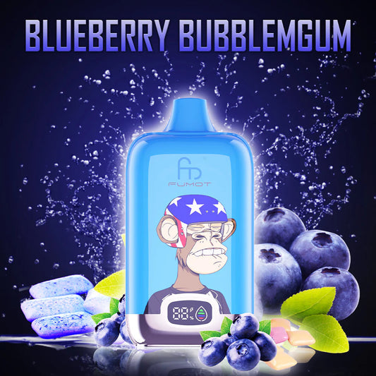 FUMOT 12000 Züge Blueberry Bubblegum
