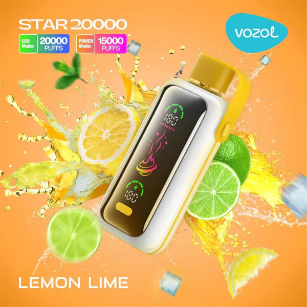 VOZOL STAR 20000 ZÜGE - Lemon Lime