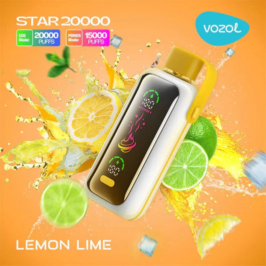 VOZOL STAR 20000 ZÜGE - Lemon Lime