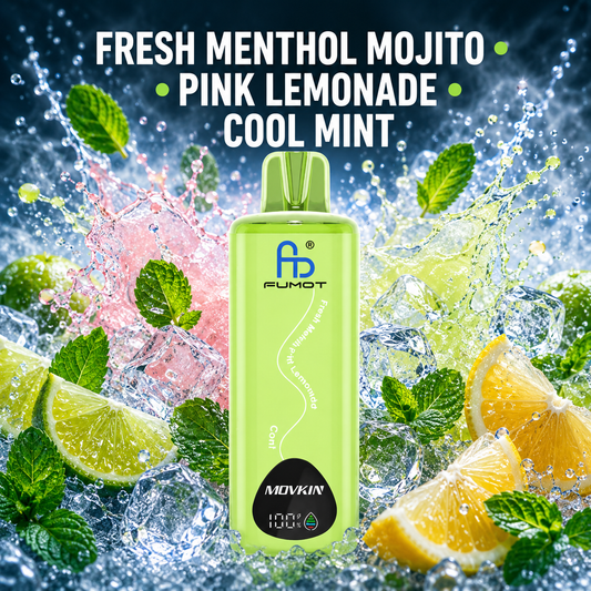 Fumot RandM Eco 3in1 24000 ZÜGE - Fresh Menthol Mojito - Pink Lemonade - Cool Mint
