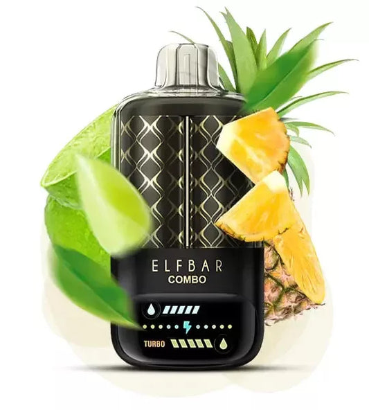 ELFBAR COMBO 25000 ZÜGE - Lime & Pineapple 50MG