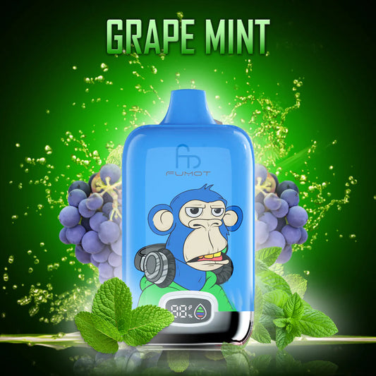 FUMOT 12000 Züge Grape Mint