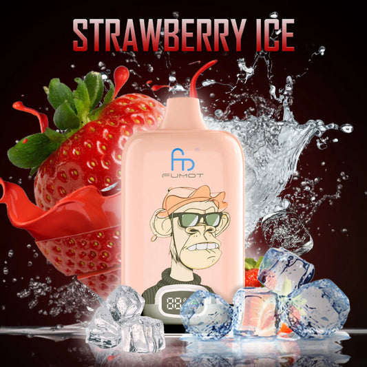 FUMOT 12000 Züge Strawberry Ice