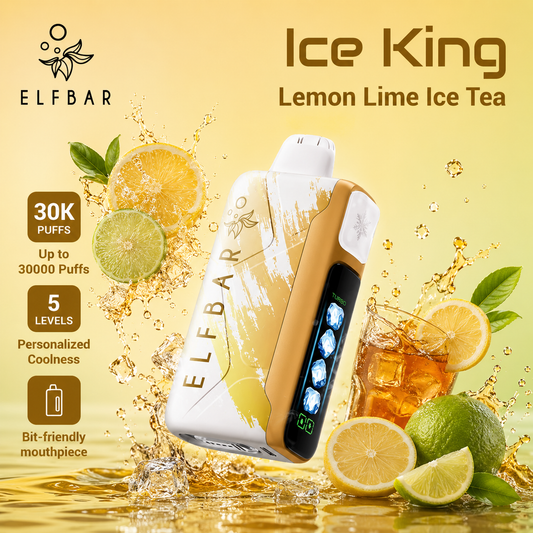 ELF BAR ICE KING 30000 ZÜGE - Lemon Lime Ice Tea