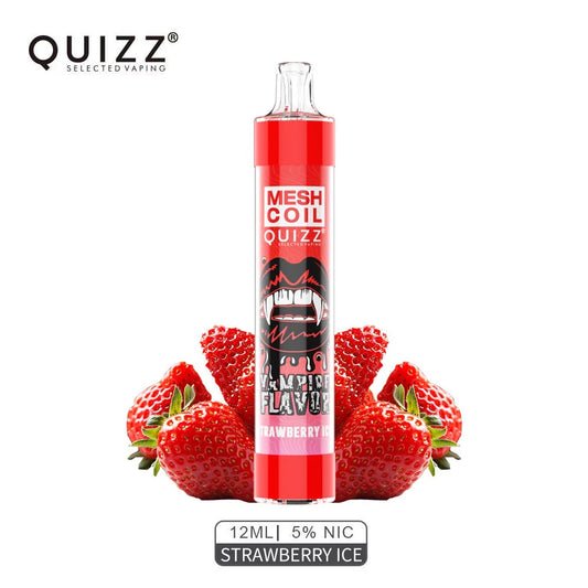 QUIZZ 4000 Puffs Strawberry Ice