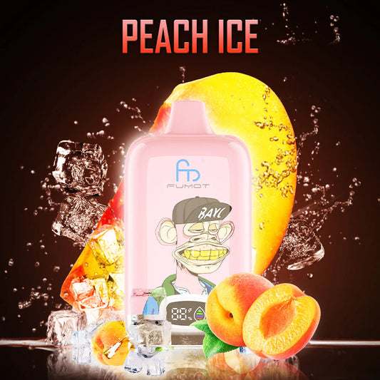 FUMOT 12000 Züge Peach Ice