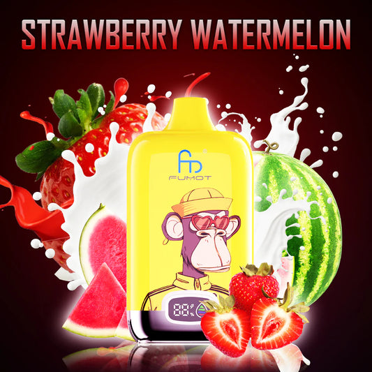 FUMOT 12000 Züge Strawberry Watermelon