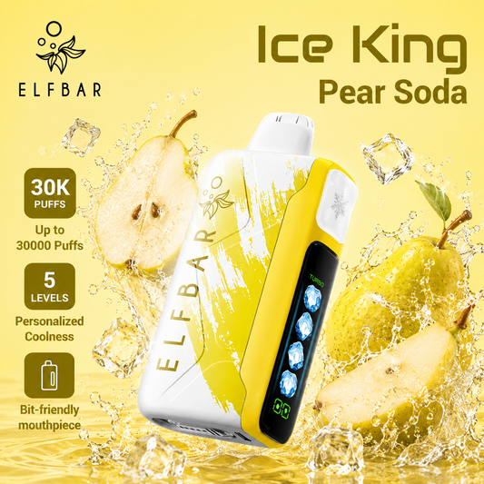 ELF BAR ICE KING 30000 ZÜGE - Pear Soda