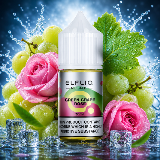 ELFLIQ 30ML 50ML - Green Grape Rose
