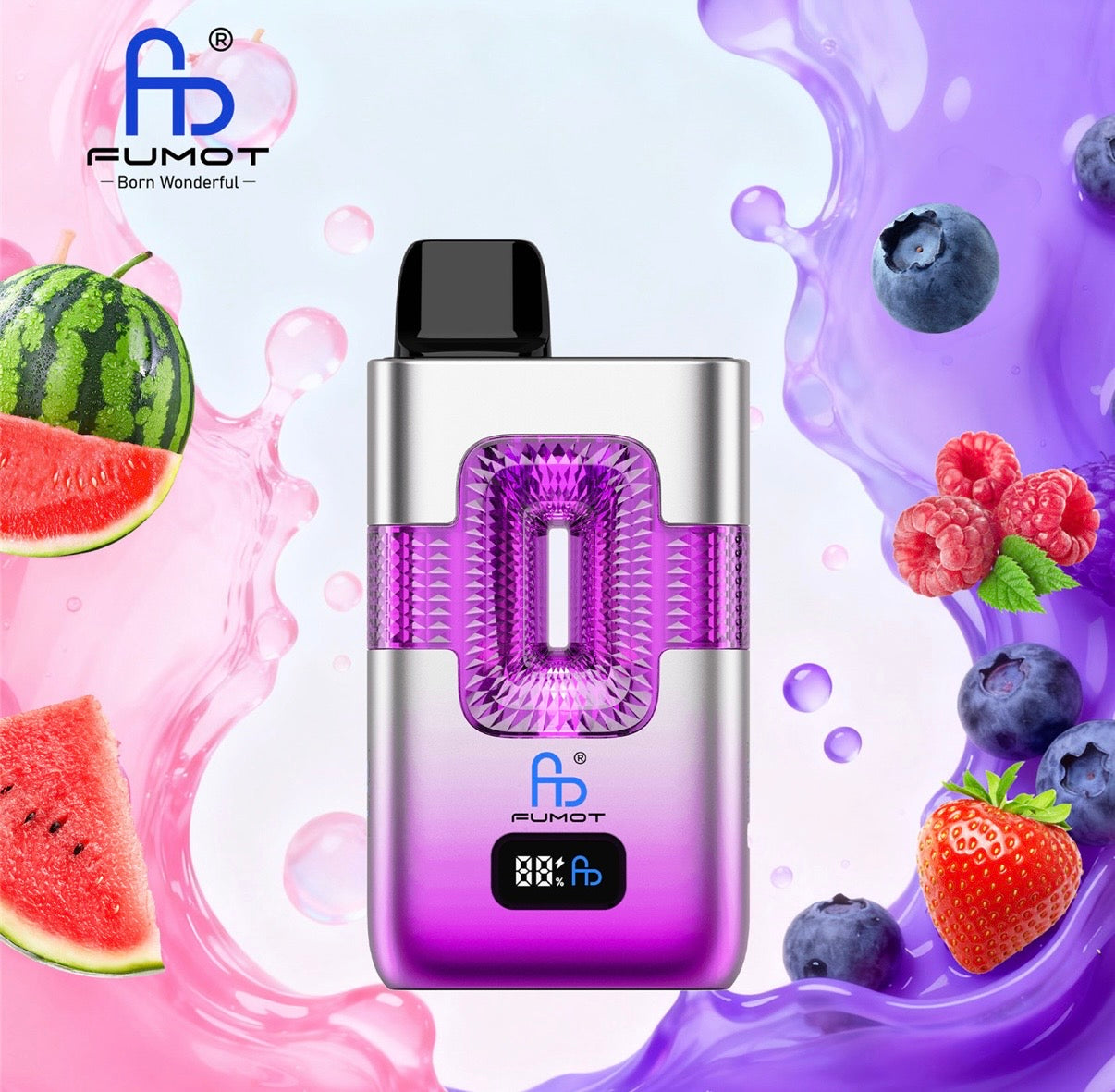 FUMOT ECO 2IN1 50000 ZÜGE - Vimto & Watermelon Bubblegum