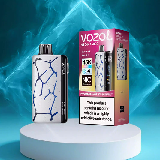VOZOL NEON 45000 ZÜGE - Lychee Orange Passion Fruit