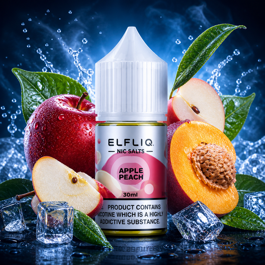 ELFLIQ 30ML 50ML - Apple Peach