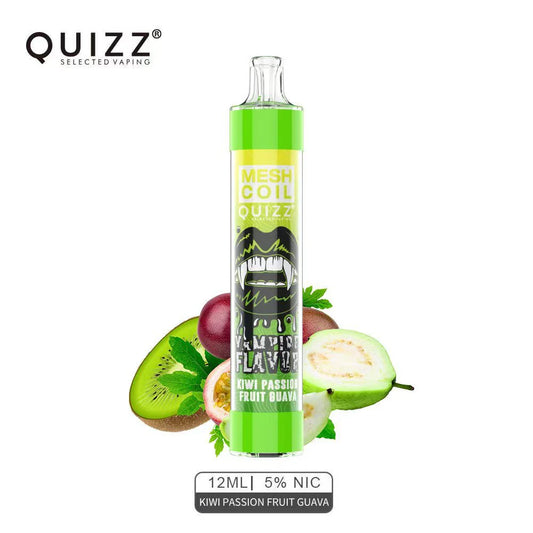 QUIZZ 4000 Puffs Kiwi Passion Fruit Guava