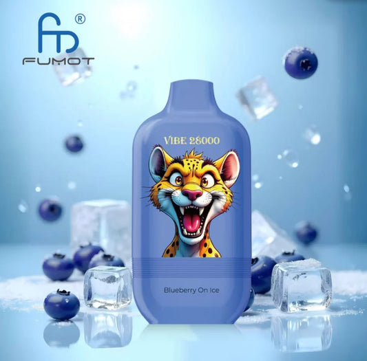 FUMOT VIBE 28000 ZÜGE - Blueberry On Ice
