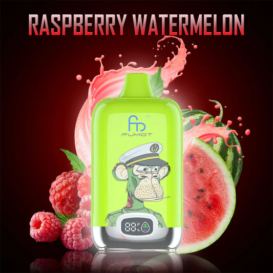 FUMOT 12000 Züge Raspberry Watermelon