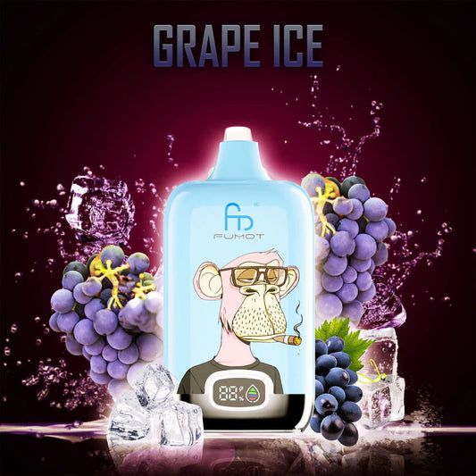 FUMOT 12000 Züge Grape Ice