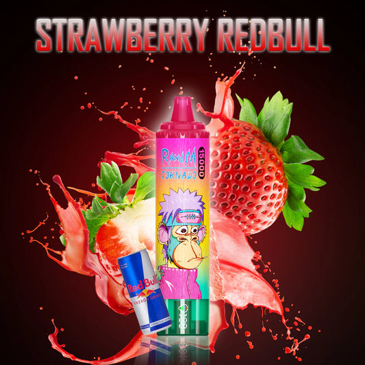 FUMOT TORNADO 15000 ZÜGE - Strawberry Redbull