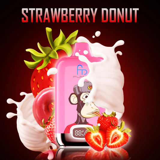 FUMOT 12000 Züge Strawberry Donut
